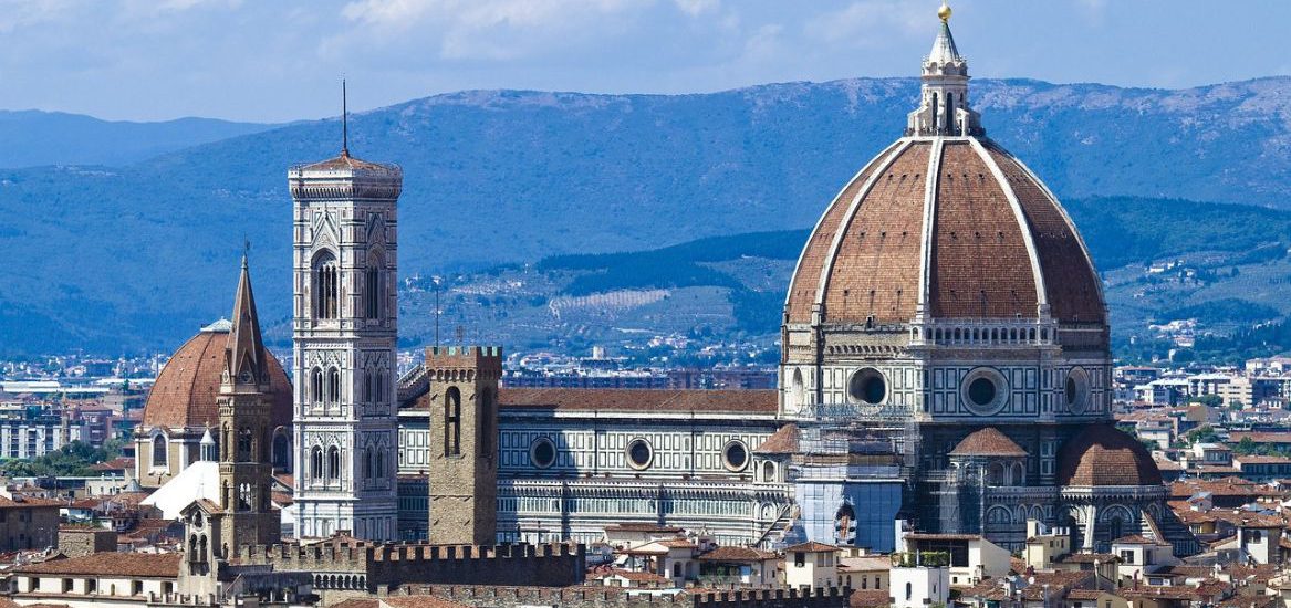 Città di Firenze, cupole Duomo e Cappelle medicee