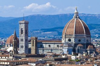 Città di Firenze, cupole Duomo e Cappelle medicee