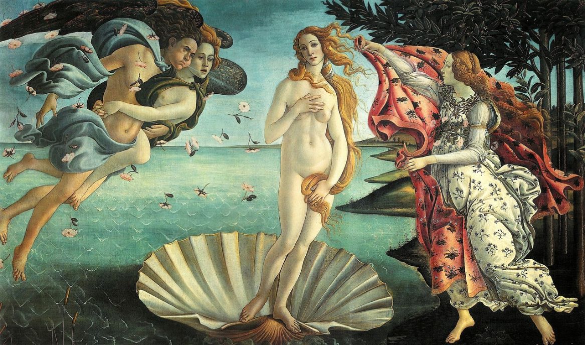 Nascita di Venere, Botticelli