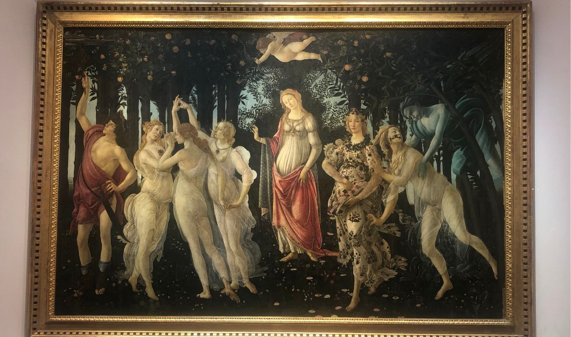 Primavera di Botticelli, Uffizi